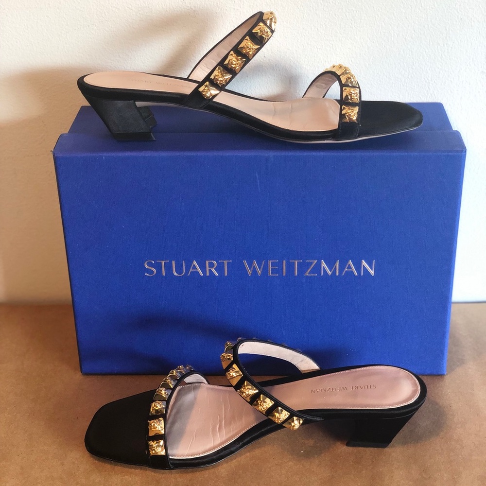 Stuart Weitzman Studded Sandals - Picture 3 of 7